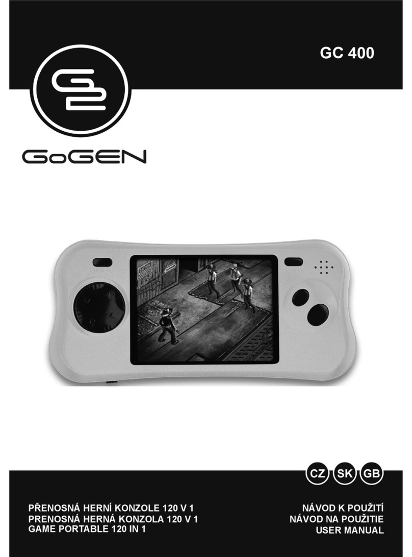 Gogen GC 400 User manual
