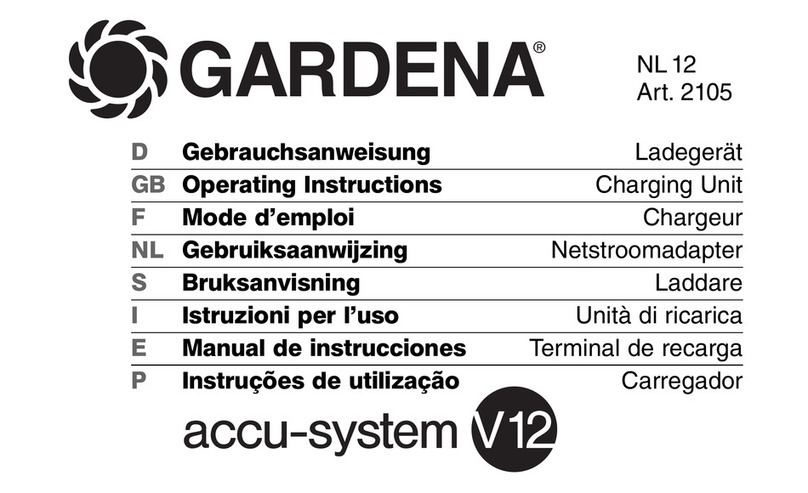 Gardena NL 12 Operation instructions