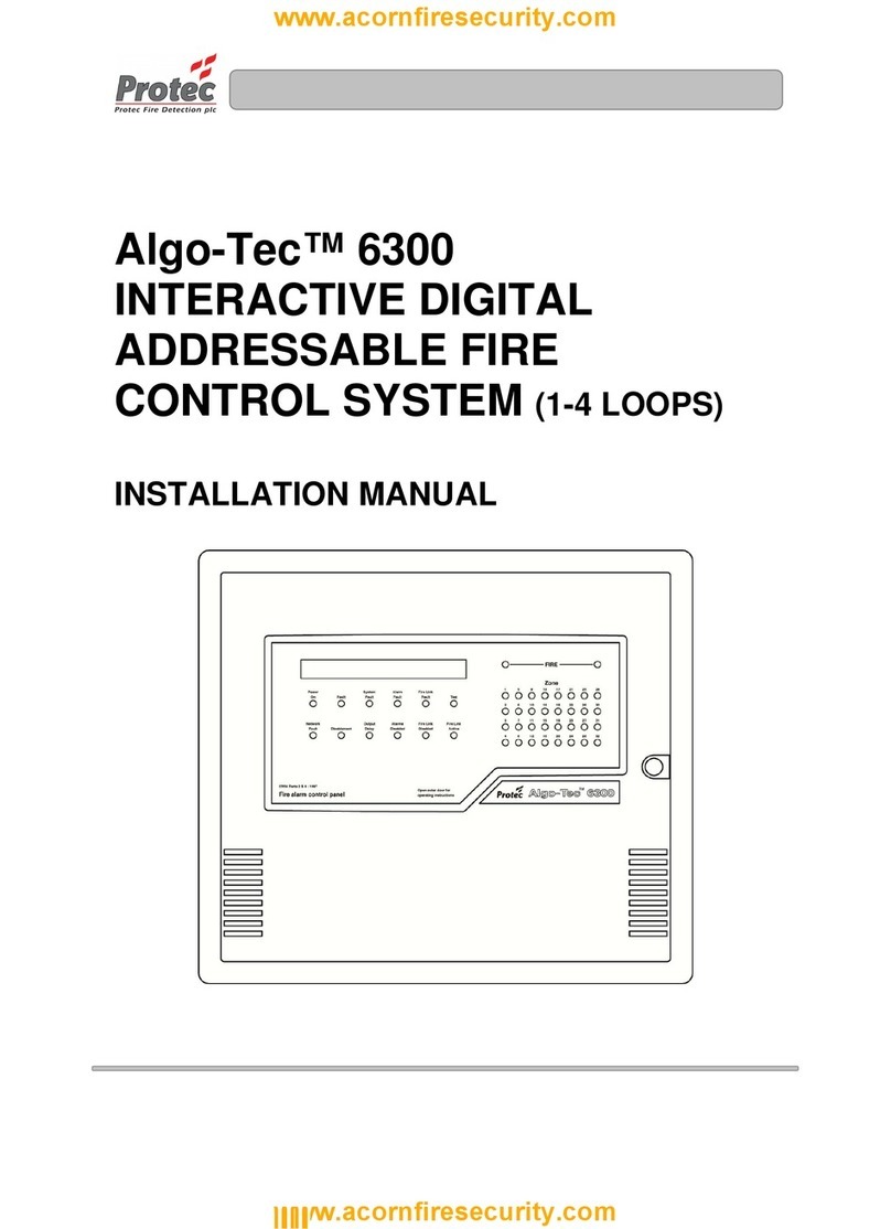 Pro-tec Algo-Tec 6300 User manual
