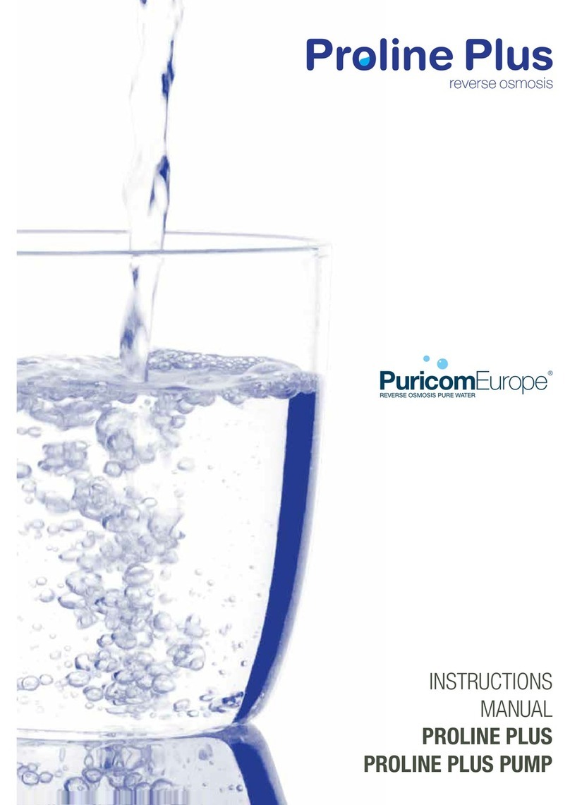 Puricom Europe PROLINE PLUS instruction manual Puricom Europe PROLINE PLUS instruction manual
