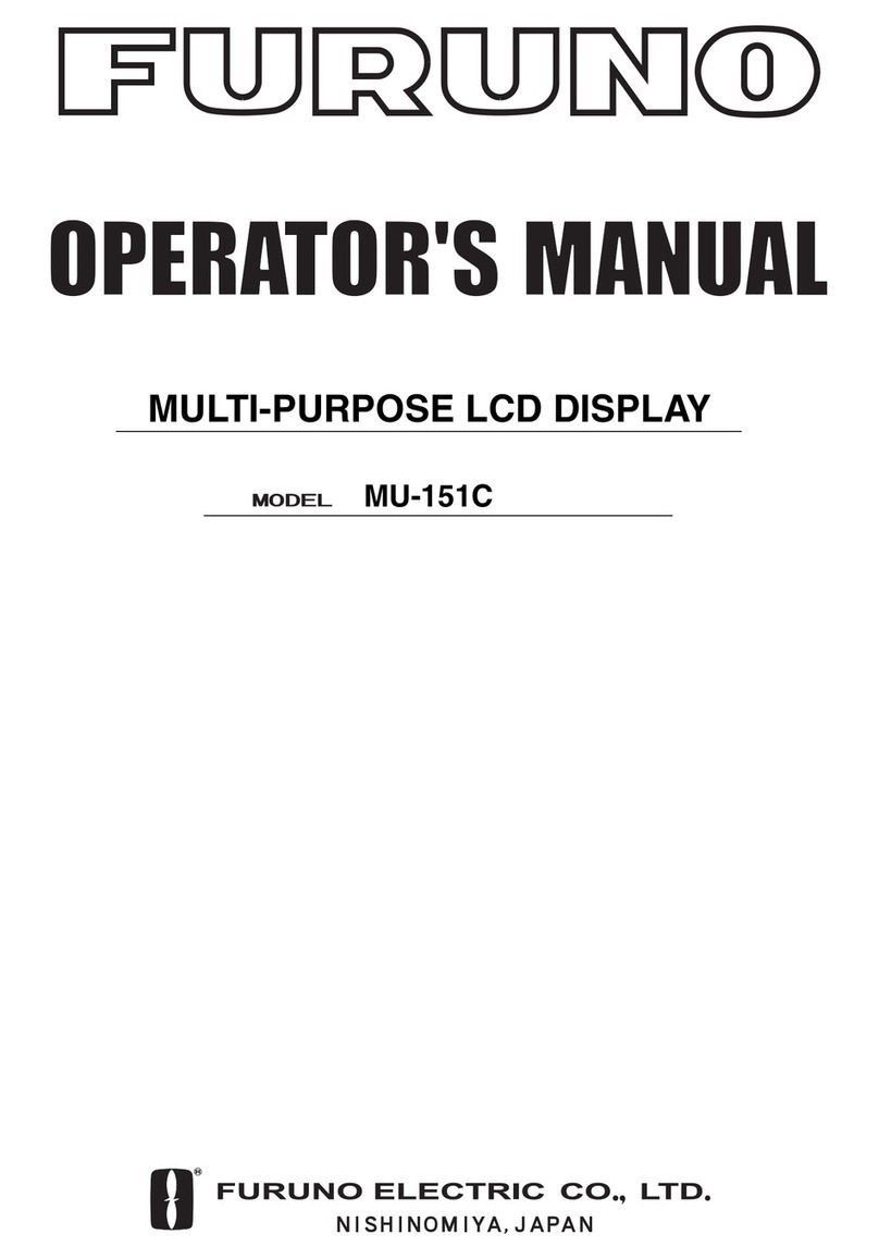 Furuno MU-151C User manual Furuno MU-151C User manual