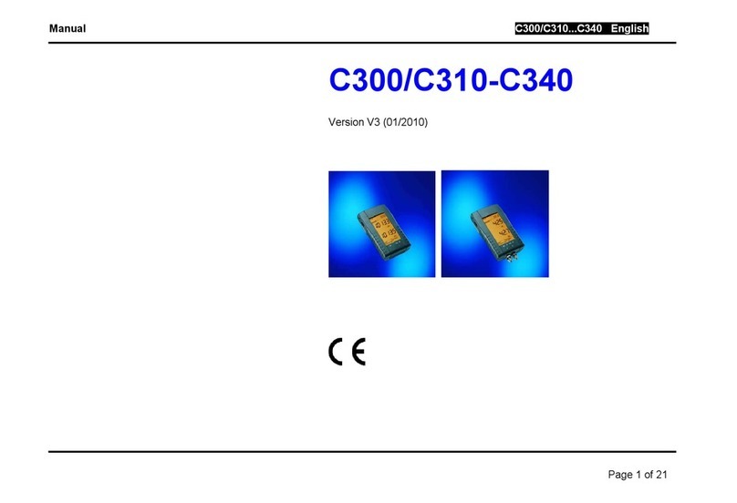Lufft C300 operating instructions