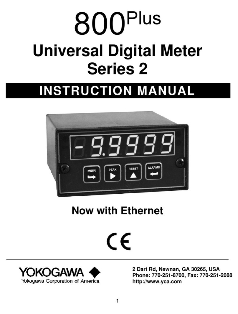 YOKOGAWA 800 plus instruction manual YOKOGAWA 800 plus instruction manual
