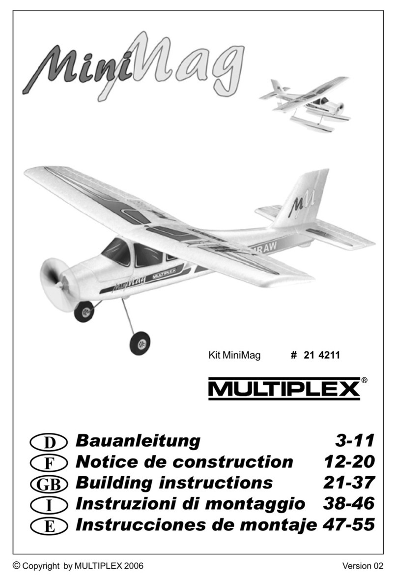 Multiplex MPU13209 Building instructions