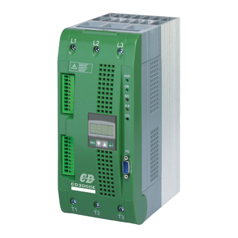 CD Automation CD3000 E-3PH User manual