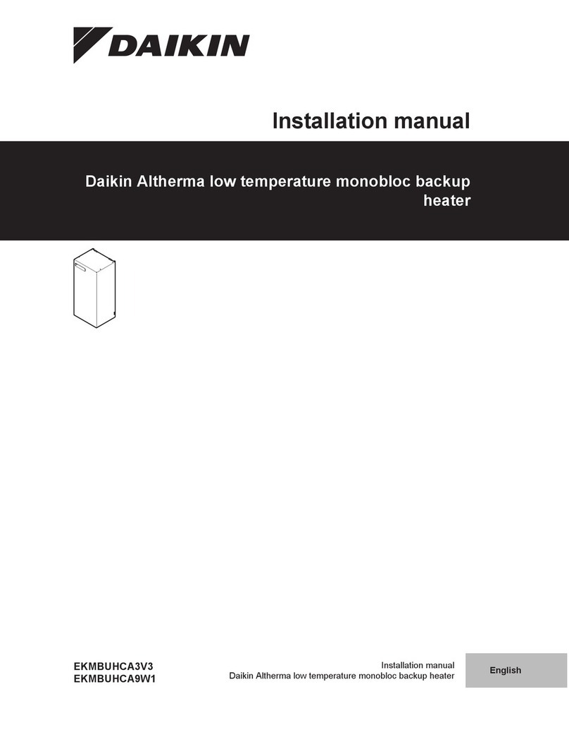 Daikin EKMBUHCA3V3 User manual