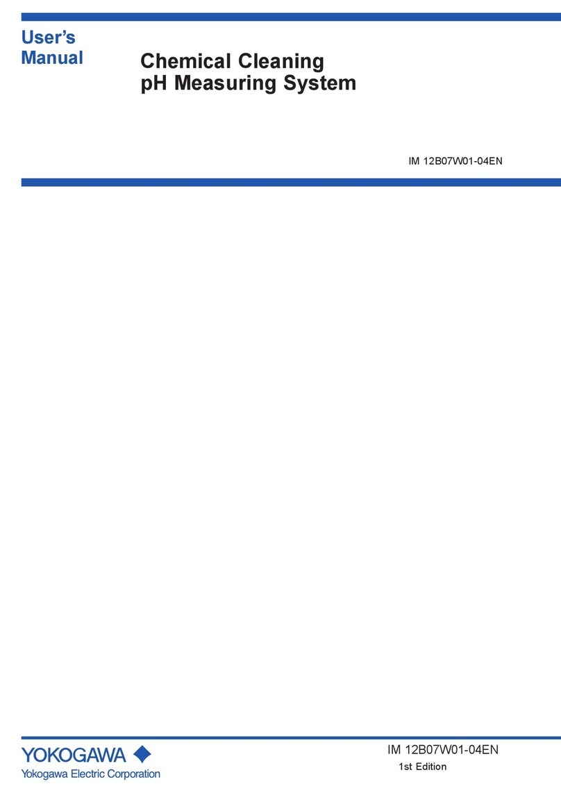 YOKOGAWA PH450G user manual
