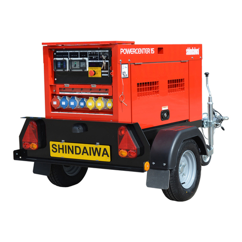 Shindaiwa POWERCENTER 15 Operator's manual
