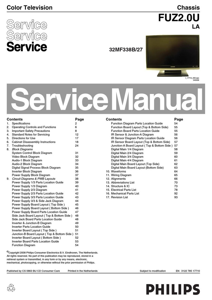 Philips 32MF338B/27 User manual