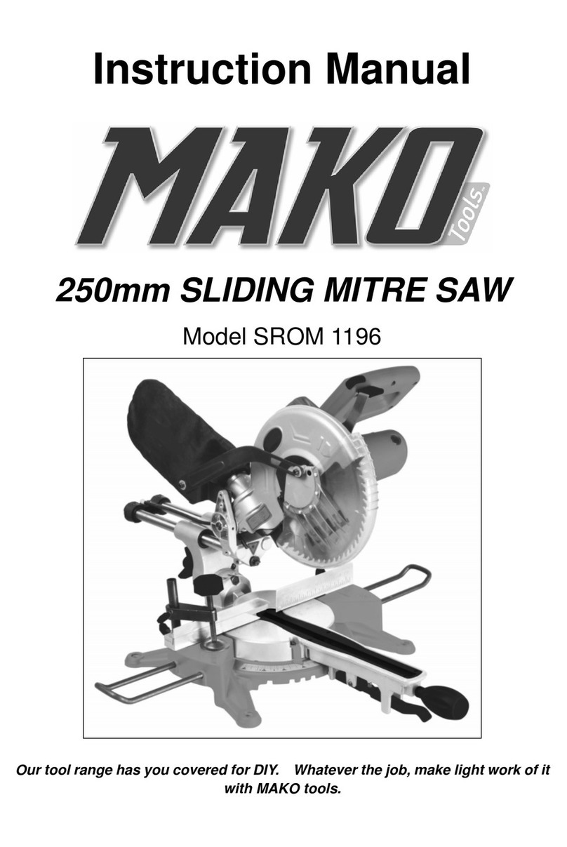 Mako SROM 1196 instruction manual