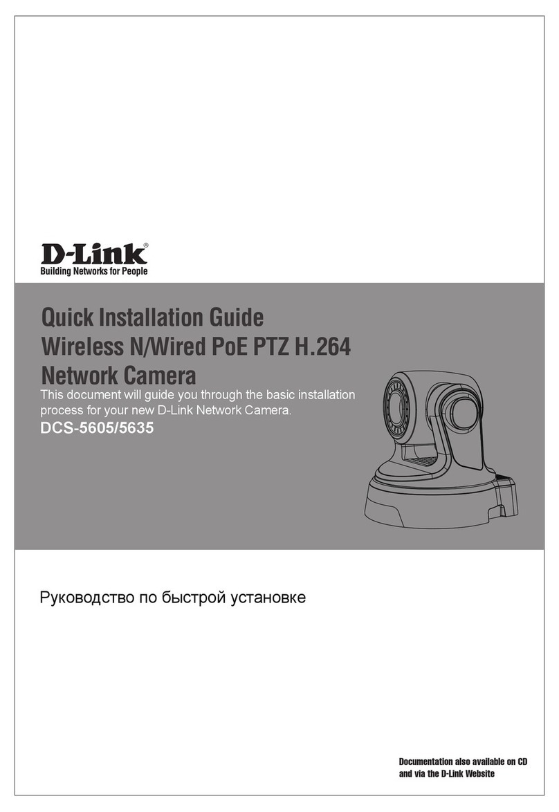 D-Link SECURICAM DCS-5605 User manual D-Link SECURICAM DCS-5605 User manual