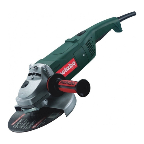 Metabo W 23-180 Instructions for use