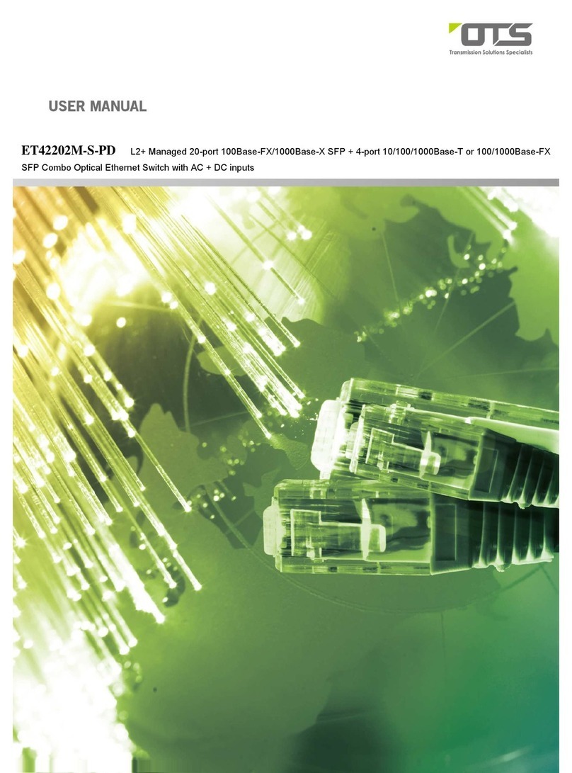 OTS ET42202M-S-PD user manual