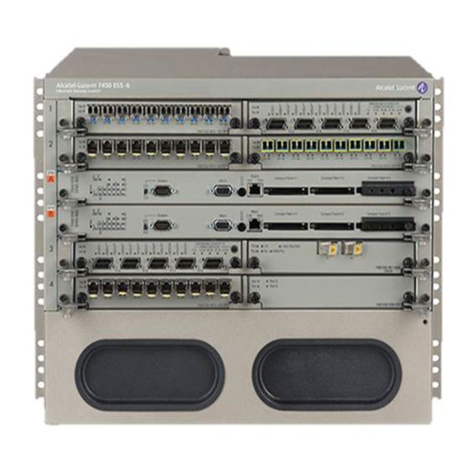 Alcatel-Lucent 7450 Programming manual
