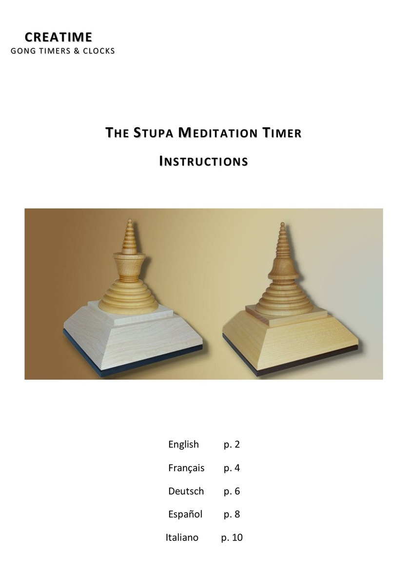 CREATIME THE STUPA instructions