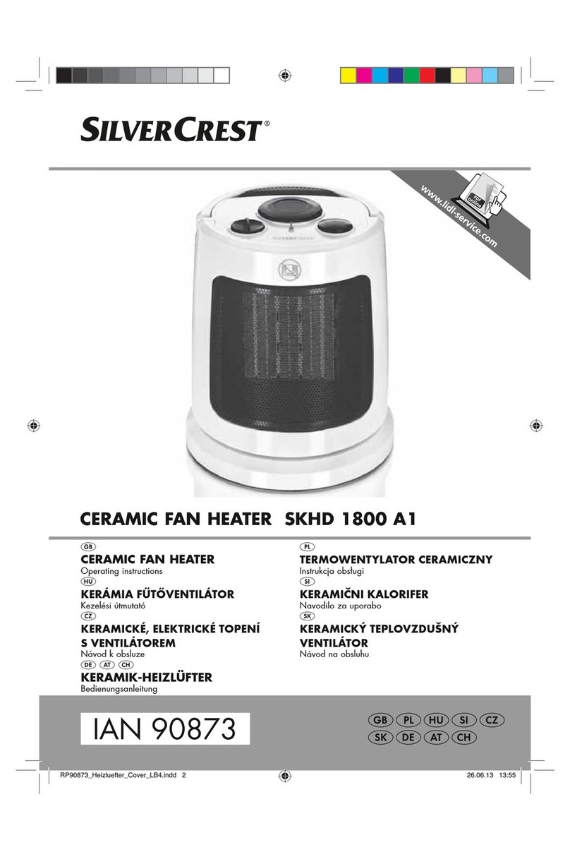 Silvercrest SKHD 1800 A1 User manual Silvercrest SKHD 1800 A1 User manual