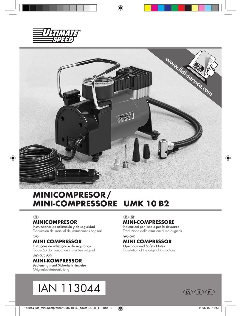 ULTIMATE SPEED UMK 10 B2 Operation and safety notes translation of the original instructions