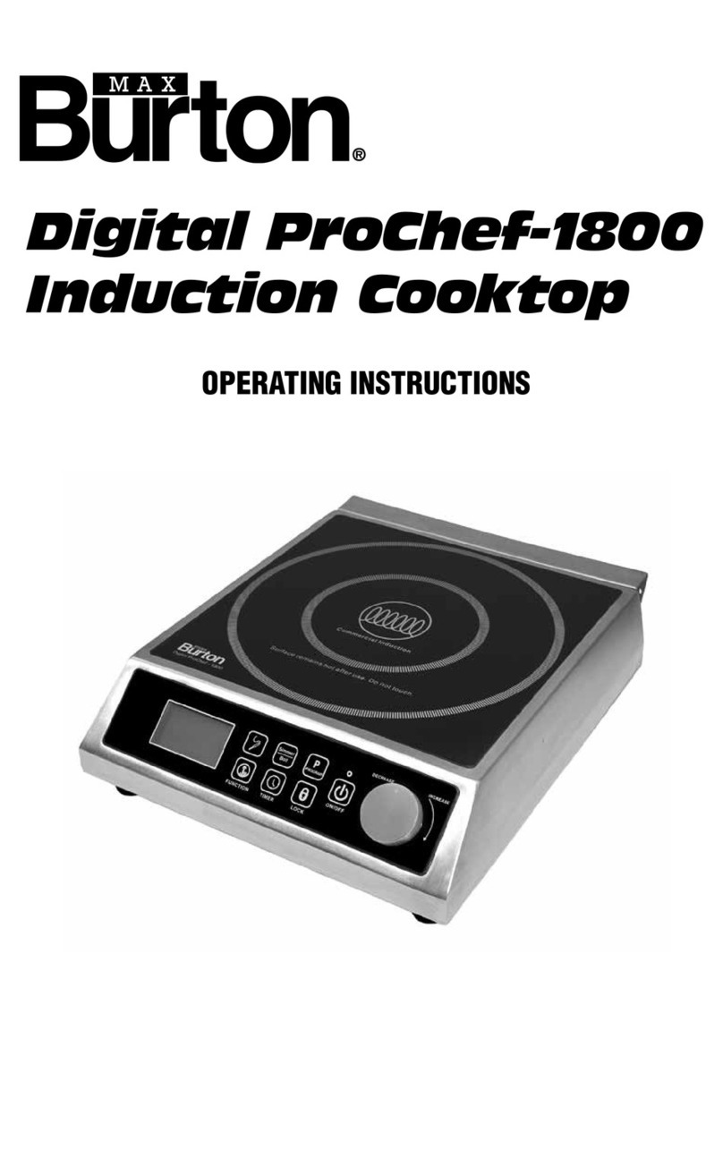 Burton Digital ProChef-1800 User manual