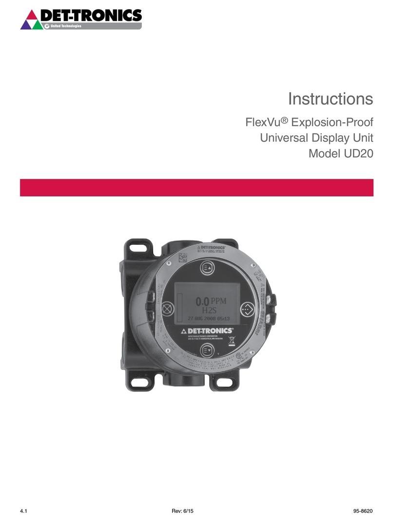 Det-Tronics UD20 instructions