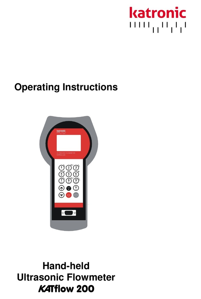 Katronic Technologies KATflow 200 User manual