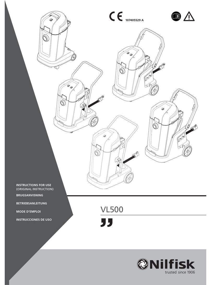 Nilfisk-Advance VL500 User manual