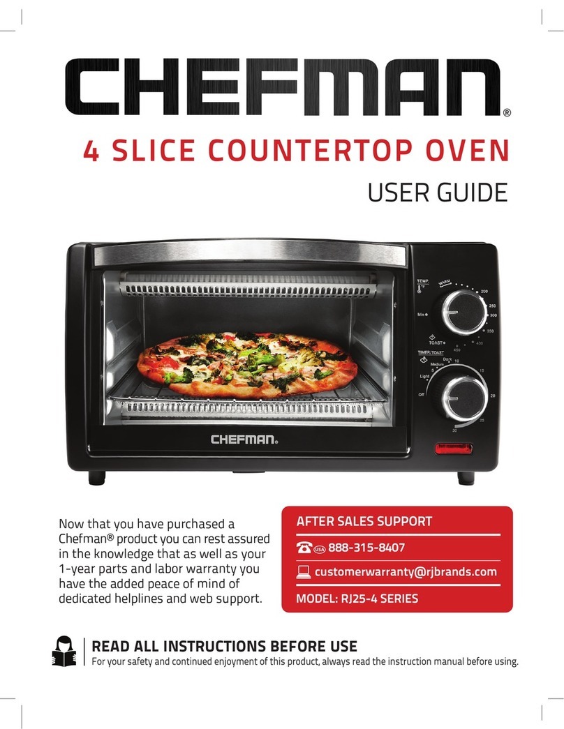 Chefman RJ25-4 SERIES User manual
