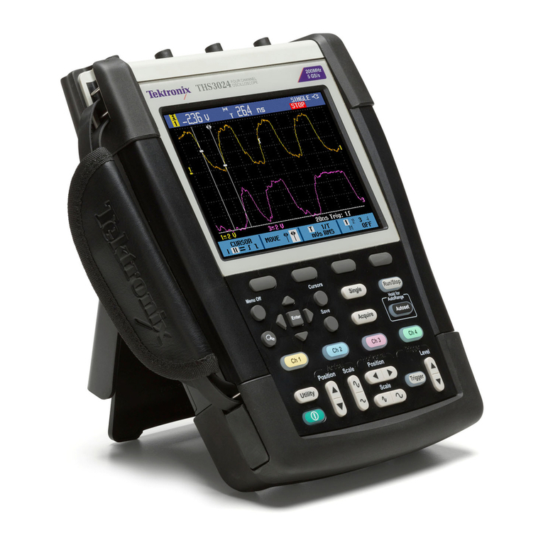 Tektronix ths3000 series User guide Tektronix ths3000 series User guide