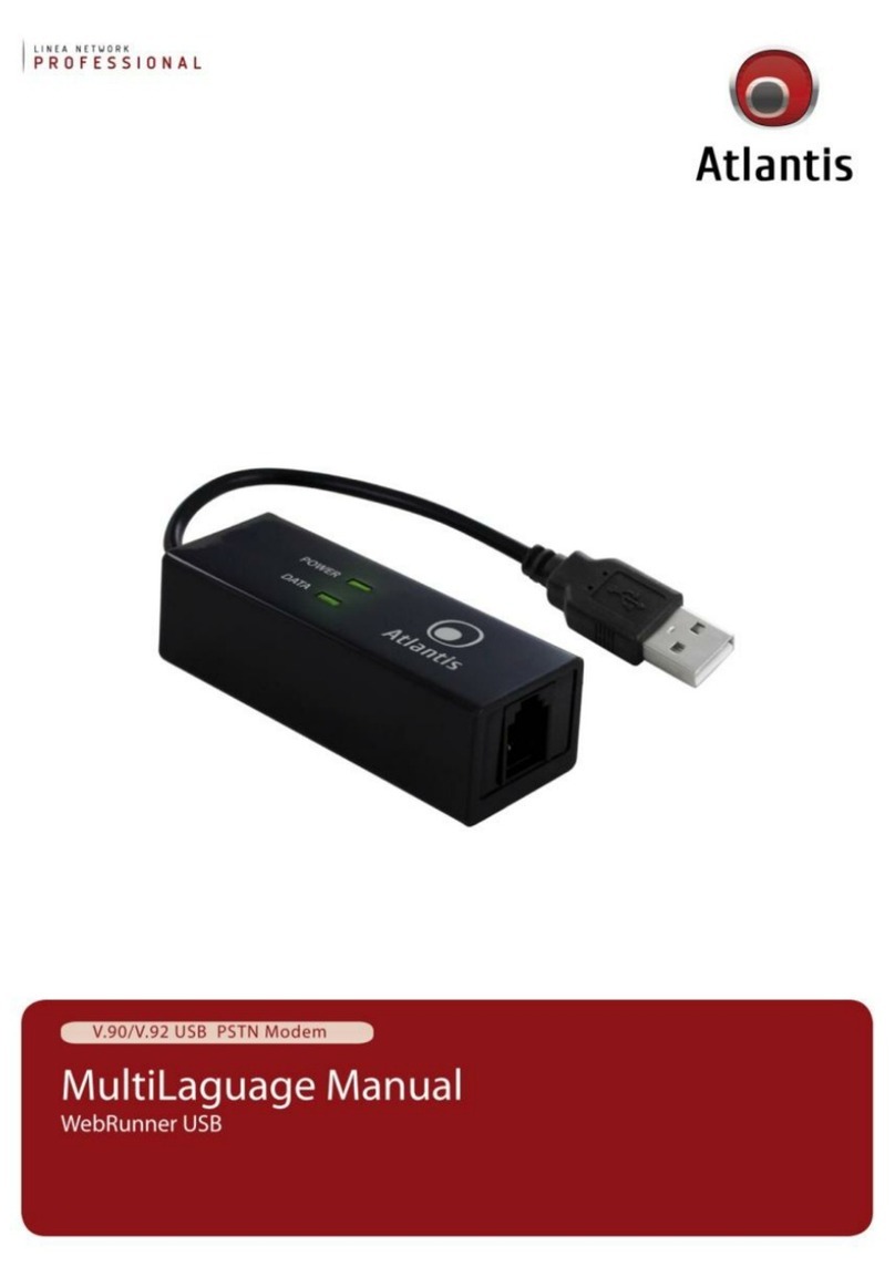 Atlantis webrunner USB manual