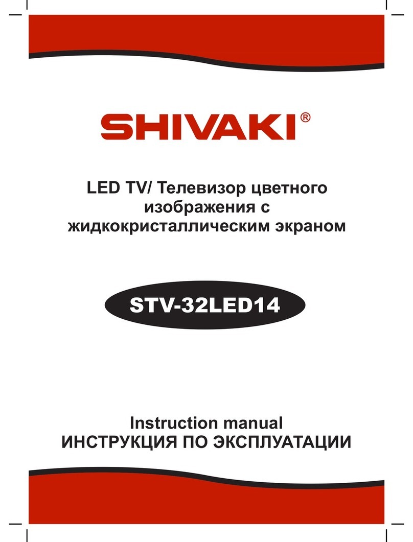 Shivaki STV-32LED14 User manual Shivaki STV-32LED14 User manual