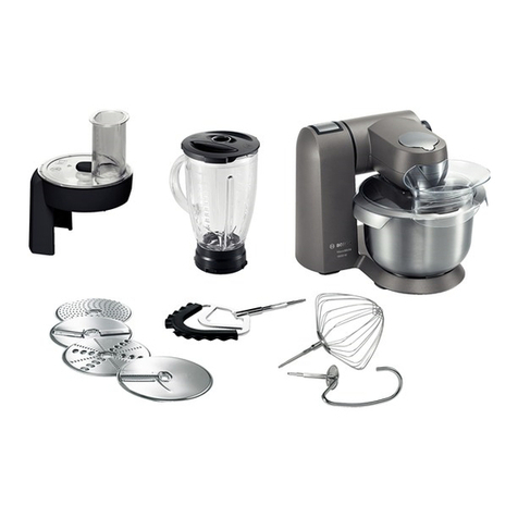 Bosch MUM XL...GB User manual