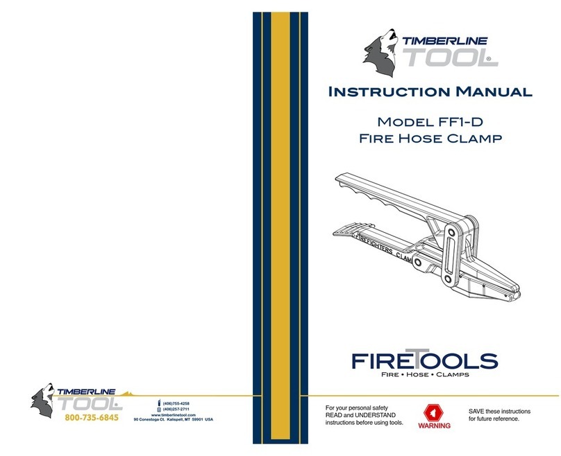 Timberline Tool FF1-D instruction manual