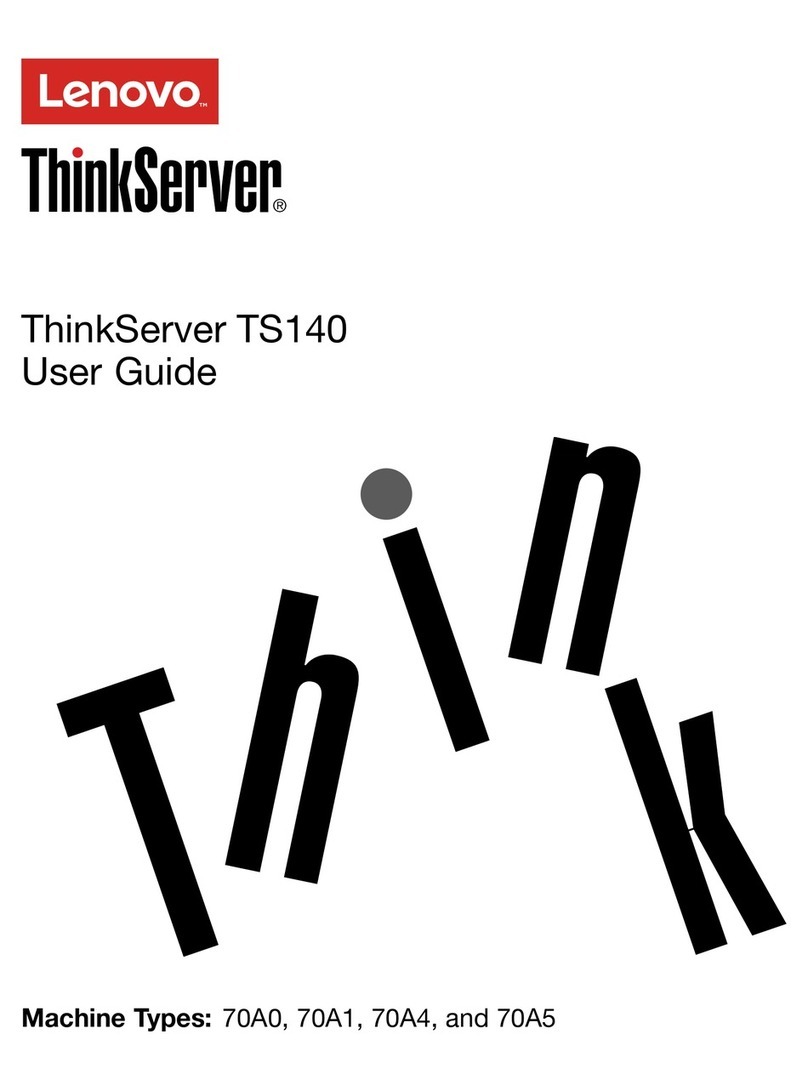 Lenovo ThinkServer TS140 User manual