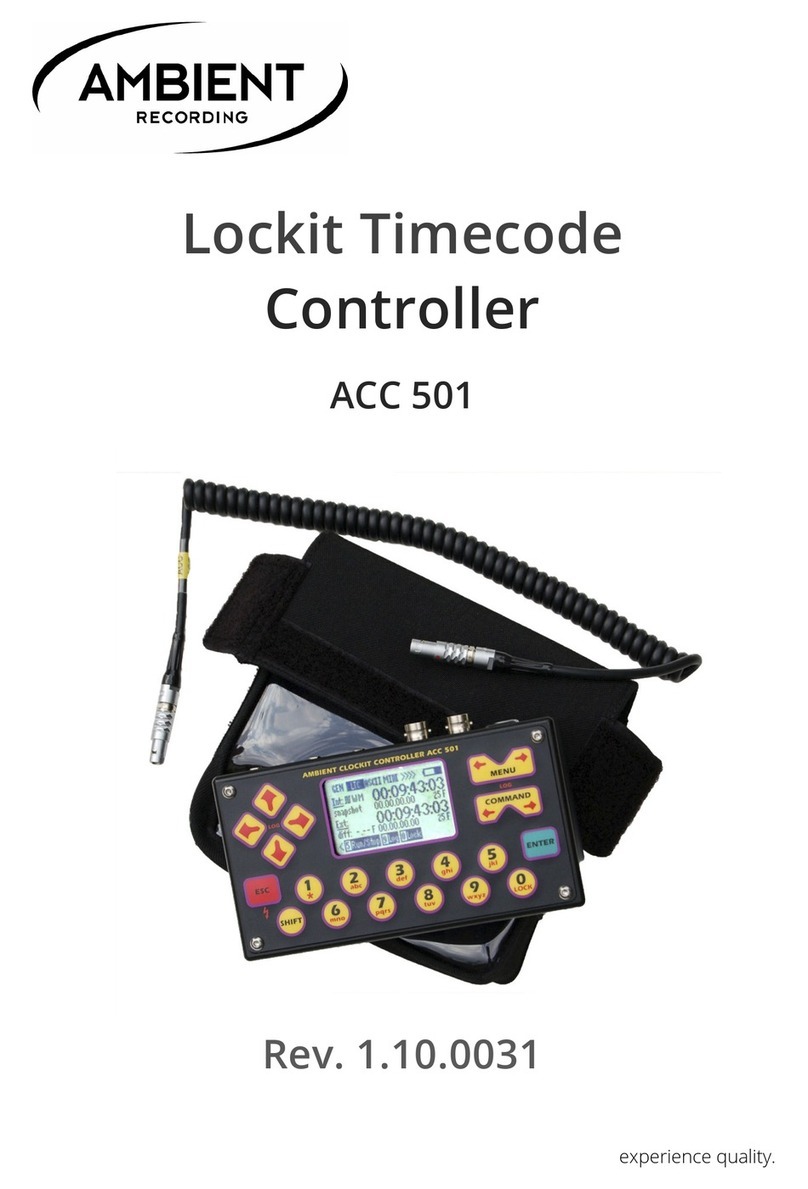 Ambient ACC 501 user manual