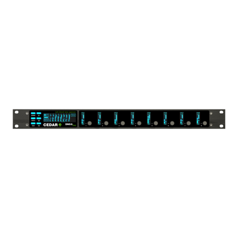 Cedar dns 8 live owner's manual