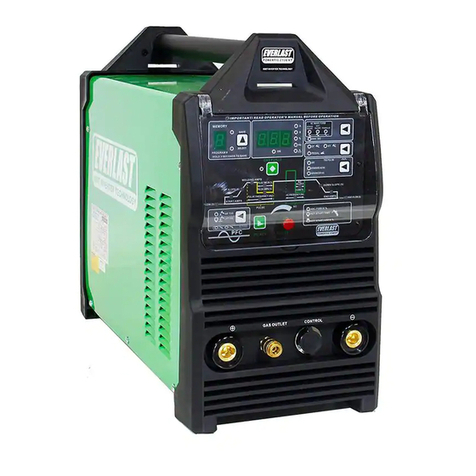Everlast POWERTIG 210 EXT User manual