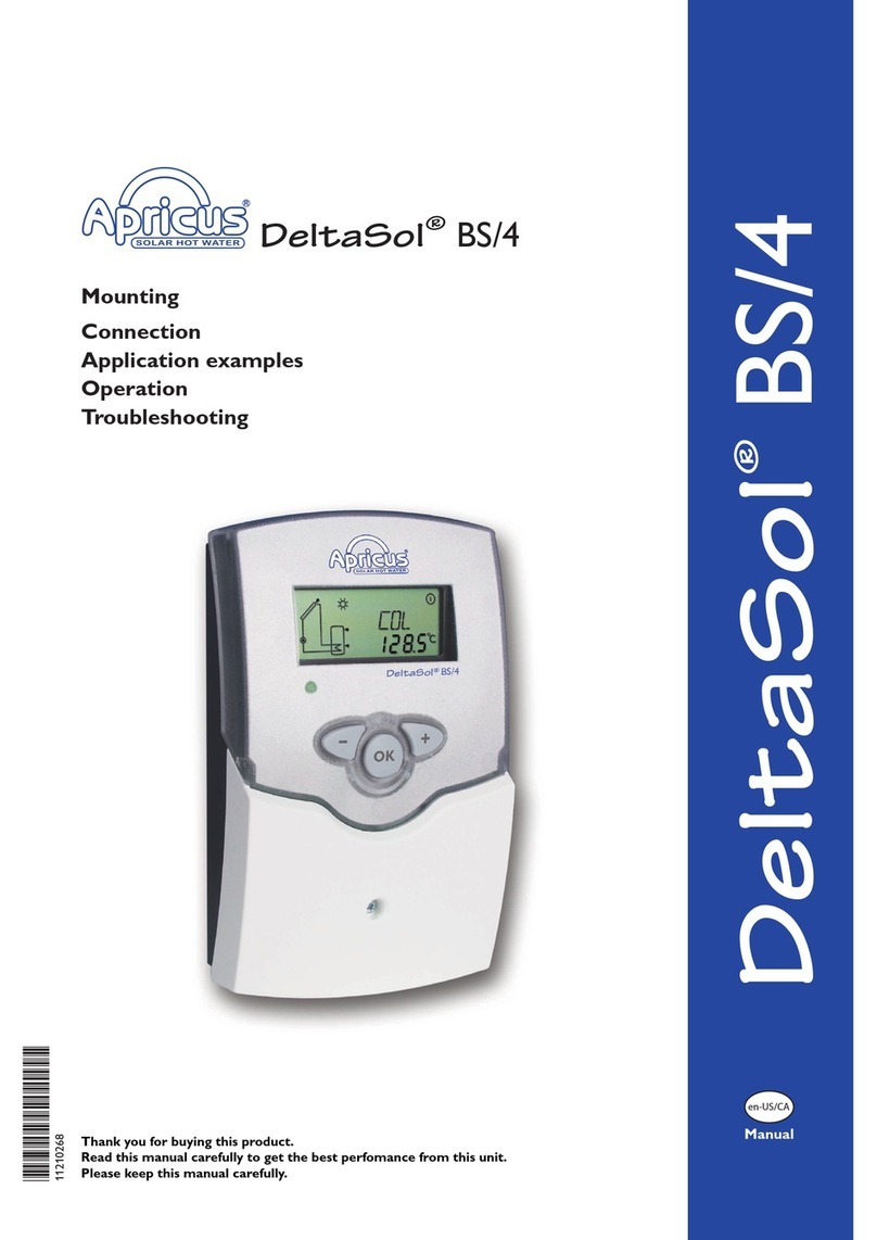 Apricus DeltaSol BS/4 manual