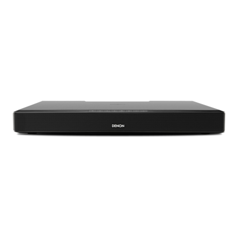 Denon DHT-T100 quick start guide