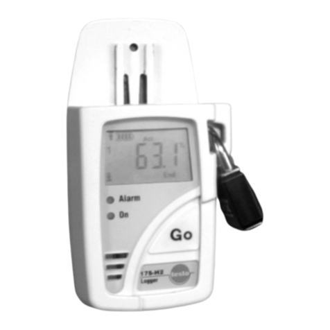 TESTO 175-H2 Short instruction manual