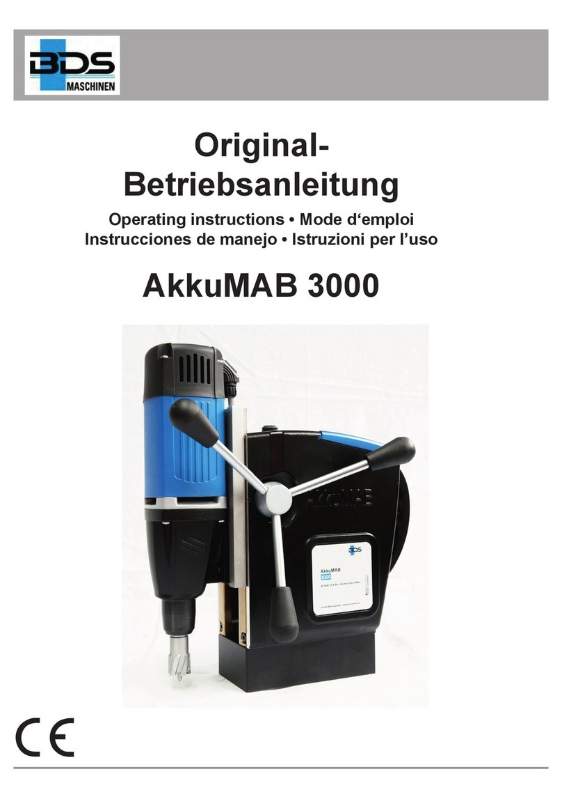 BDS AkkuMAB 3000 User manual