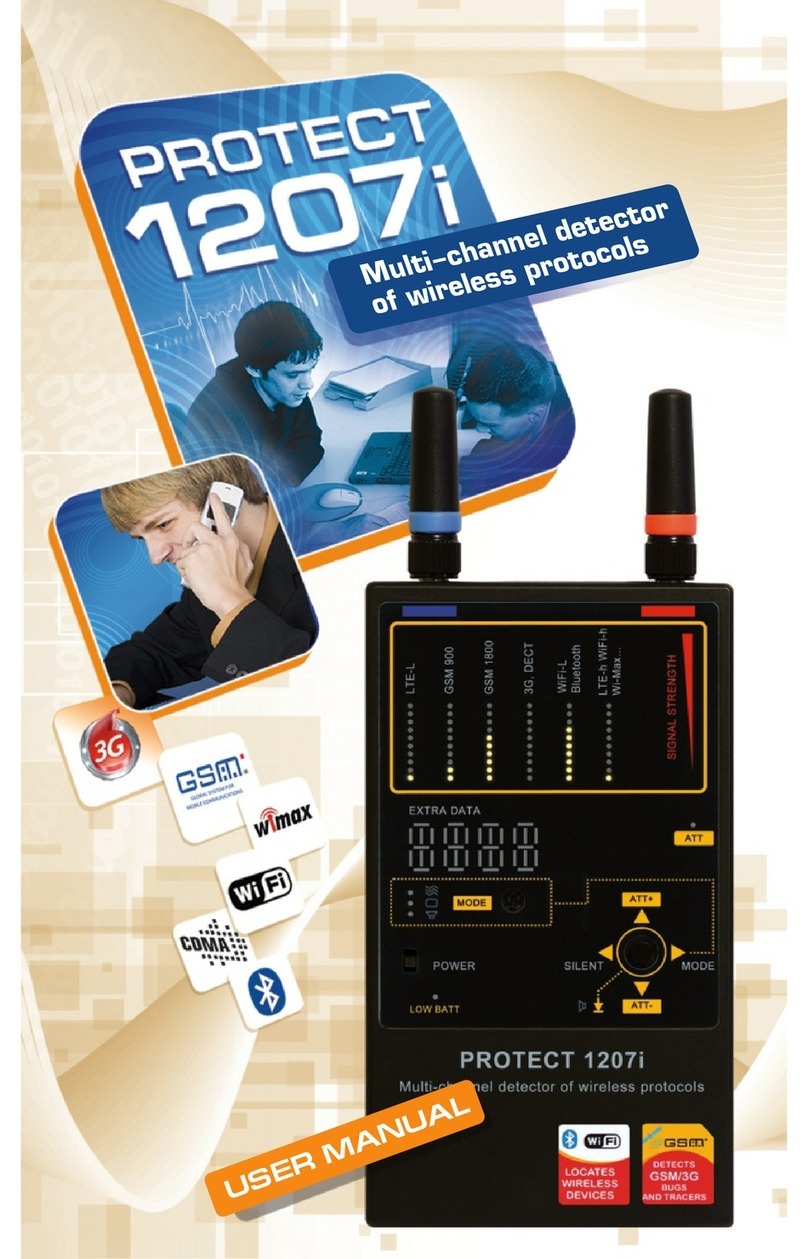 Digiscan Labs Protect 1207i user manual