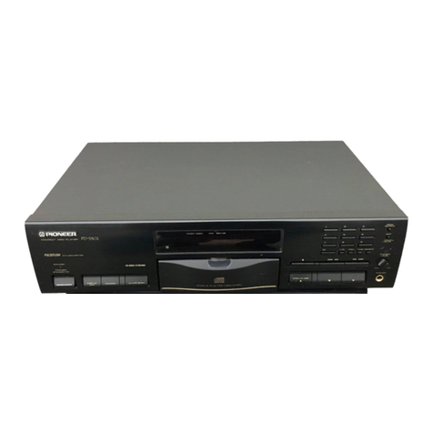 Pioneer PD-S602 User manual