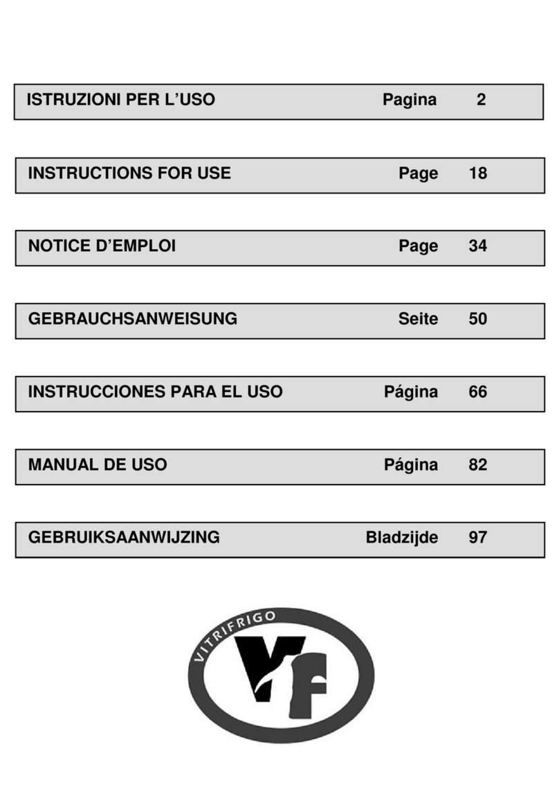 Danfoss Vitrifrigo BD50F User manual