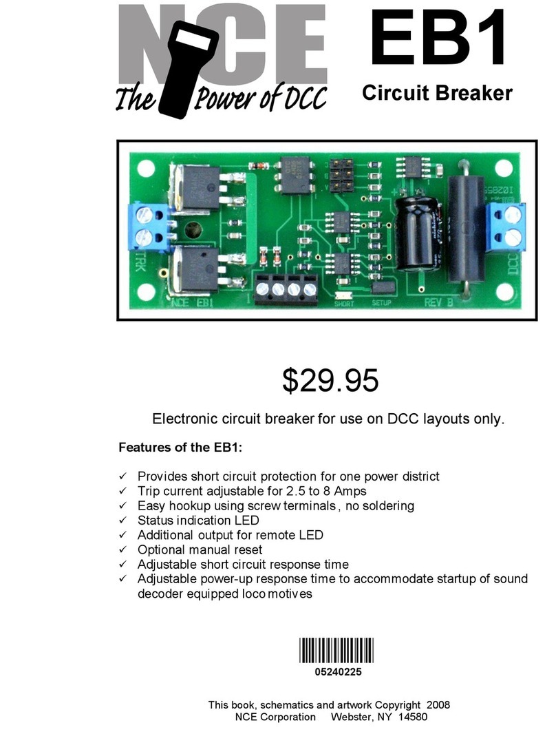 NCE EB1 user manual