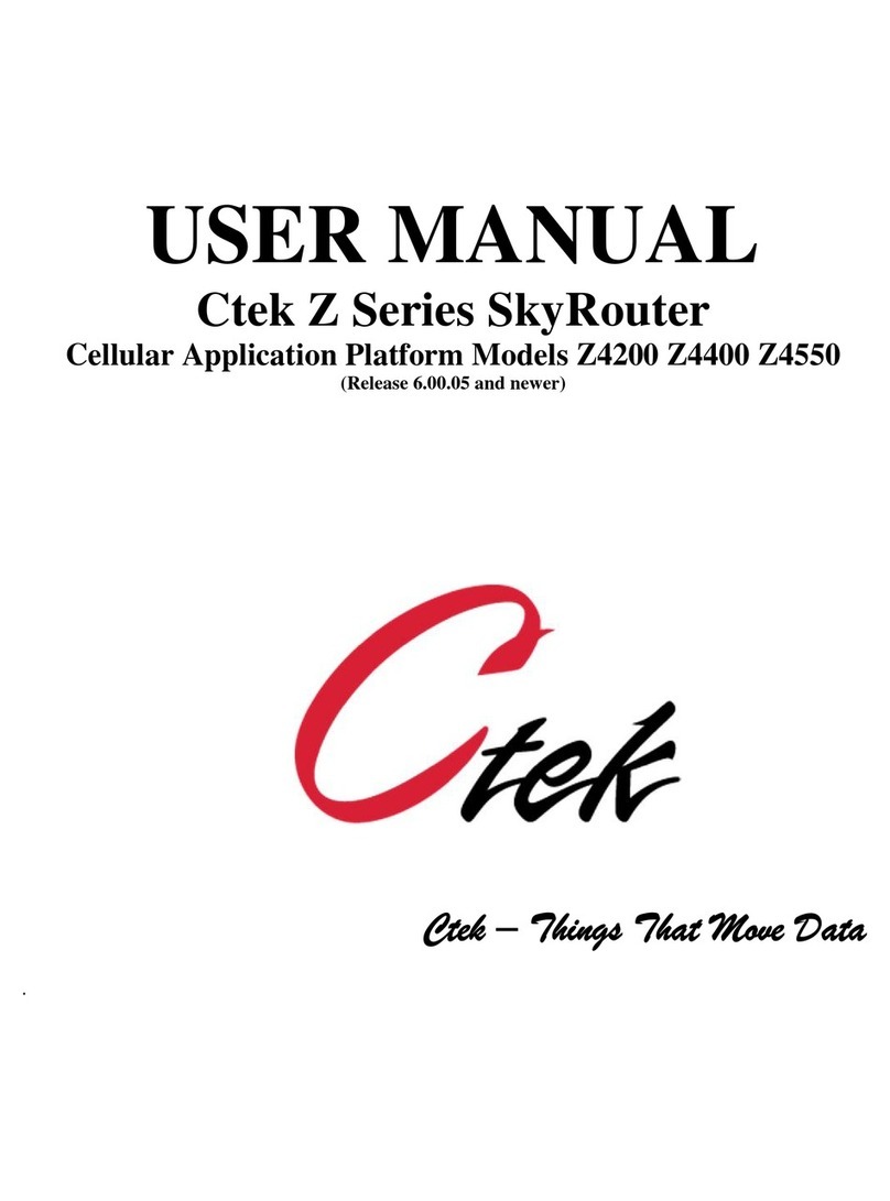 CTEK Z4200 user manual