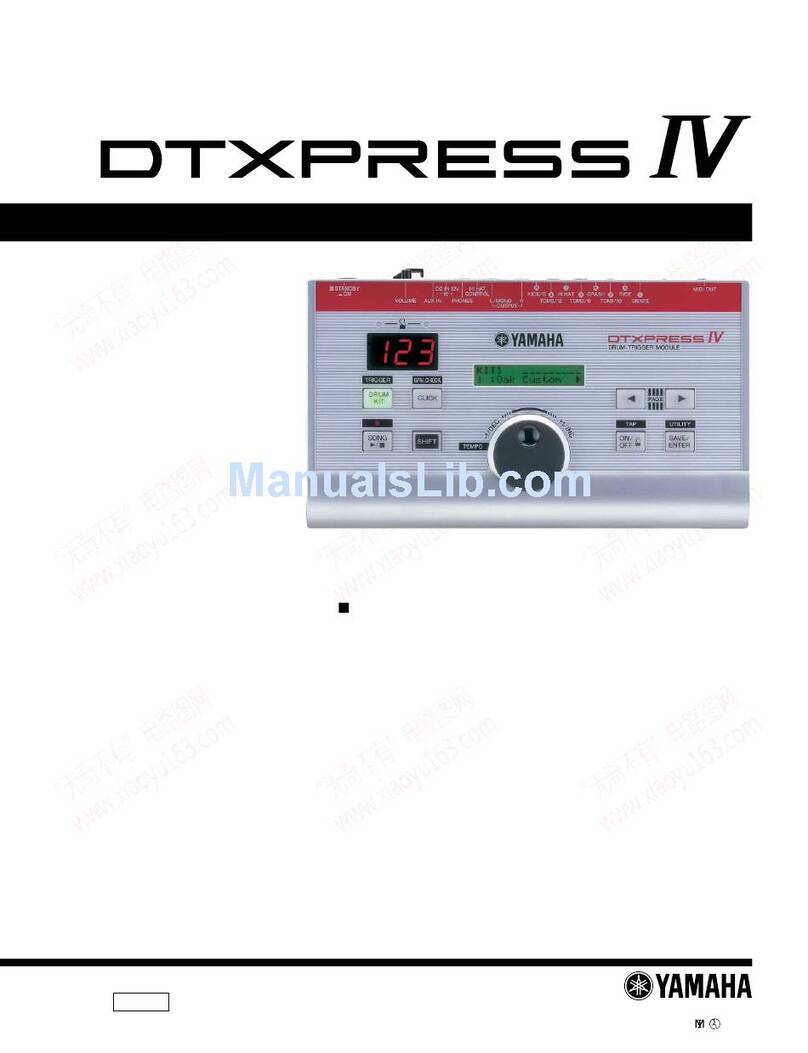 Yamaha DTXPRESS IV Service manual