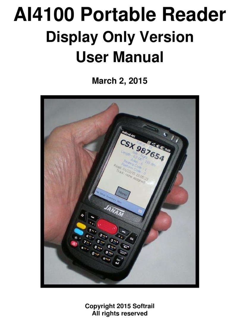 Softrail AI4100 user manual