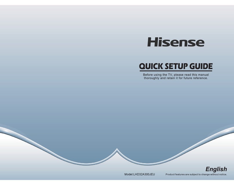 Hisense LHD32A300JEU User manual