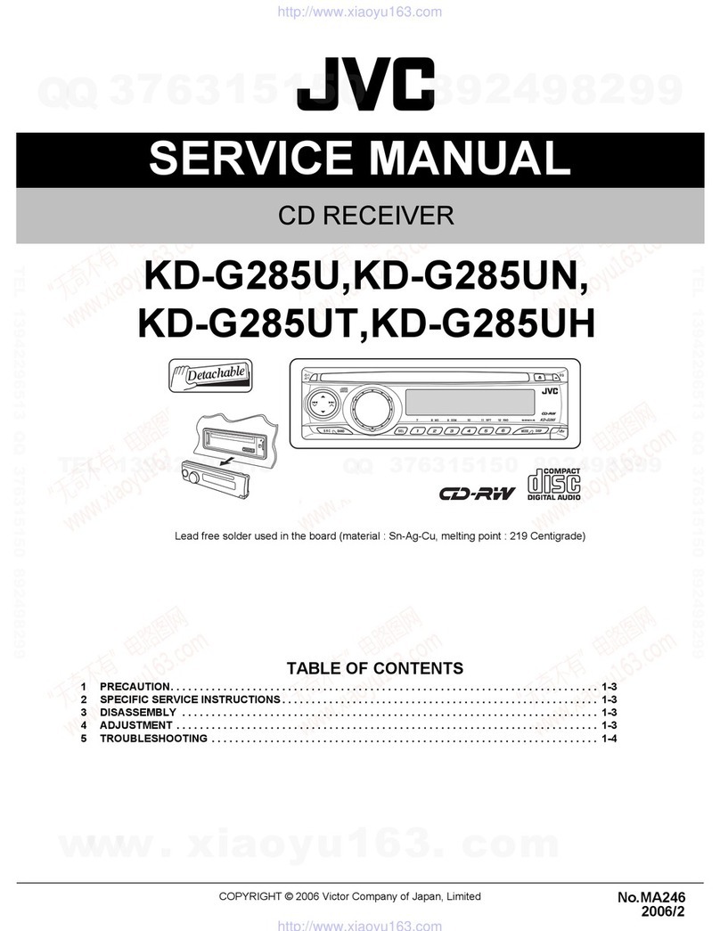 JVC kd-g285u User manual