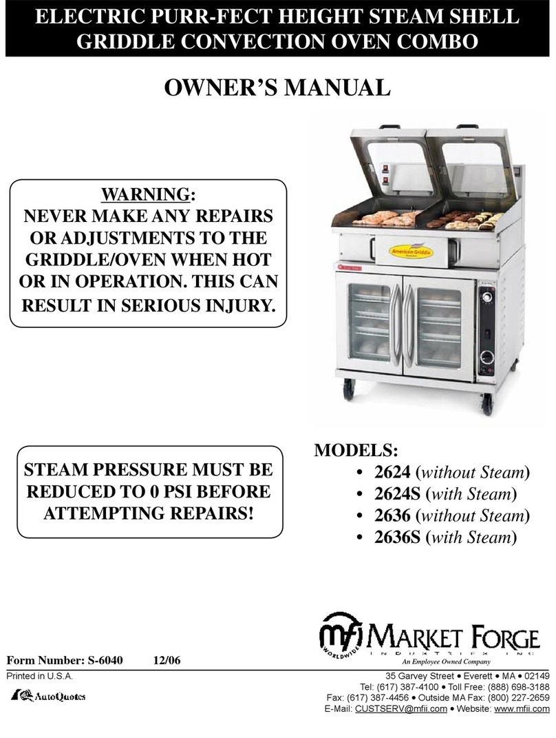 Market Forge Industries 2624 owner's manual Market Forge Industries 2624 owner's manual