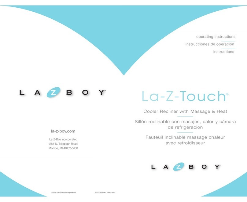 LAZBOY La-Z-Touch operating instructions